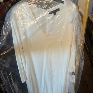 Ralph Lauren Cream V-Neck Dress